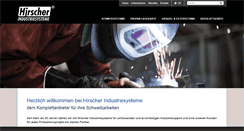 Desktop Screenshot of hirscher.co.at